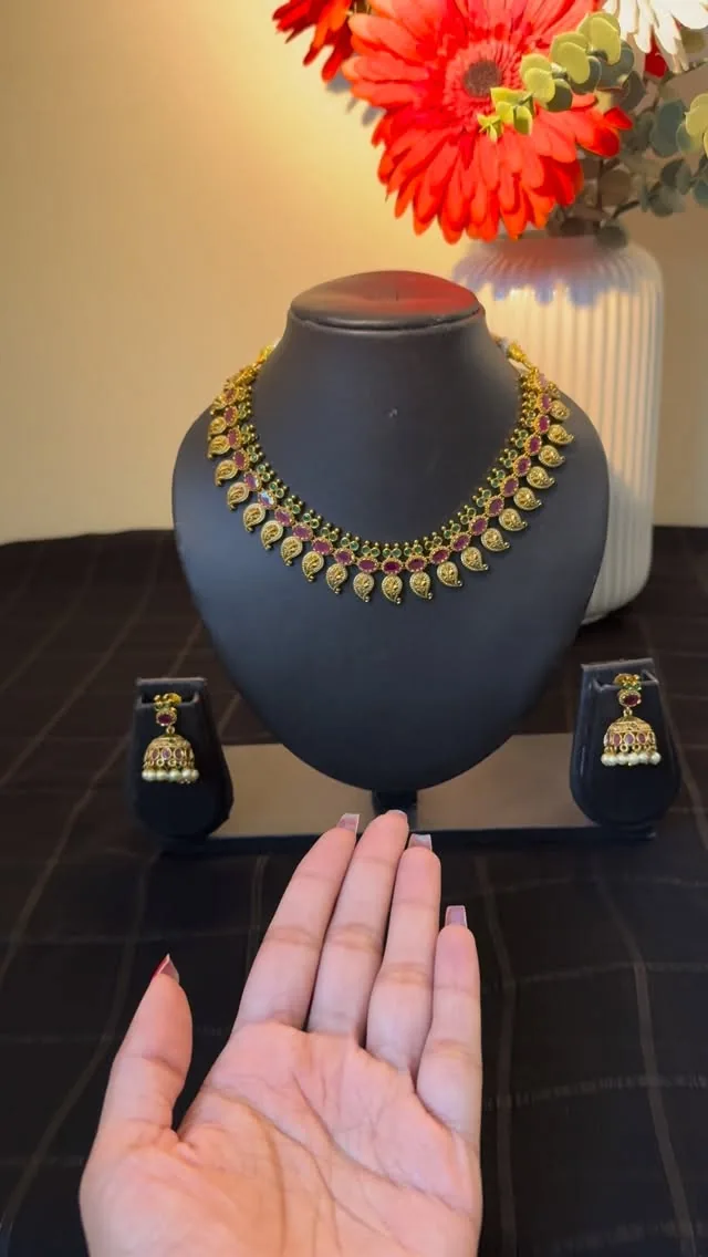 Jewellery available to order by direct message from Alankara